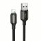 Кабель HOCO X127 Exceed charging data cable iP Black (6942007675598)