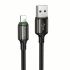 Кабель HOCO X127 Exceed charging data cable iP Black (6942007675598)