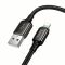 Кабель HOCO X127 Exceed charging data cable iP Black (6942007675598)