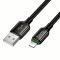 Кабель HOCO X127 Exceed charging data cable iP Black (6942007675598)