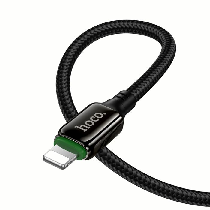 Кабель HOCO X127 Exceed charging data cable iP Black (6942007675598)