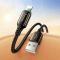 Кабель HOCO X127 Exceed charging data cable iP Black (6942007675598)