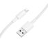Кабель BOROFONE BX117 Source charging data cable iP White (6941991120145)