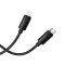 Кабель BOROFONE BX123 Leya PD30W silicone charging data cable iP Black (6941991124174)