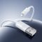 Кабель BOROFONE BX123 Leya silicone charging data cable iP White (6941991124204)