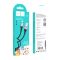 Кабель HOCO X72 Creator silicone charging data cable for iP Black (6931474761750)