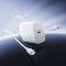 Мережевий зарядний пристрій з кабелем BOROFONE BA107A Stellar single port PD30W charger set (C to iP) (EU) White (6941991125355)
