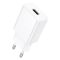 Мережевий зарядний пристрій BOROFONE BA110A Lemi single port charger (EU) White (6941991126949)