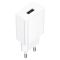 Мережевий зарядний пристрій BOROFONE BA110A Lemi single port charger (EU) White (6941991126949)