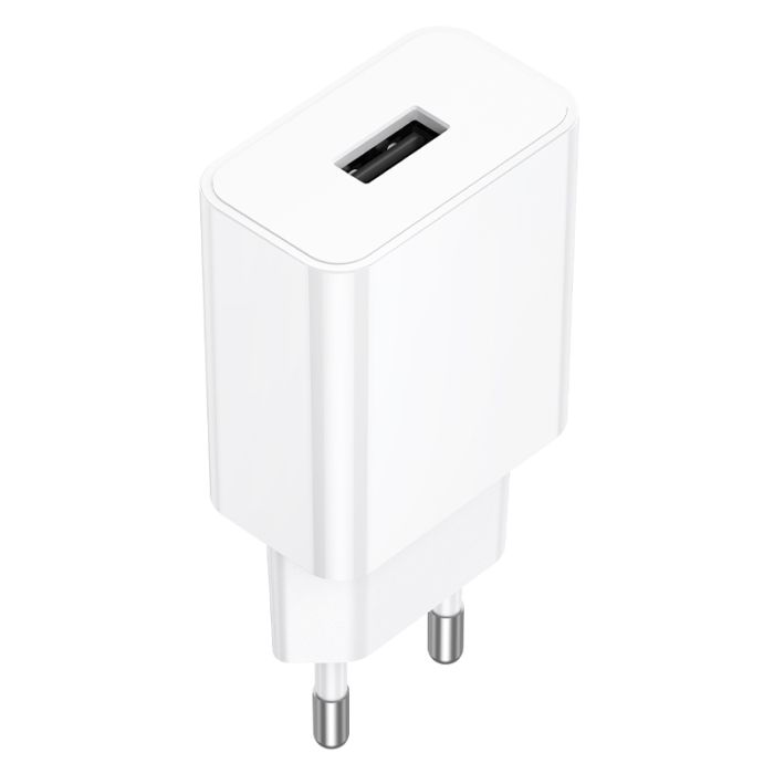 Мережевий зарядний пристрій BOROFONE BA110A Lemi single port charger (EU) White (6941991126949)