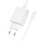 Мережевий зарядний пристрій з кабелем BOROFONE BAS73A Source single port PD20W charger set (C to iP) (EU) White (6941991122729)