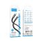 Кабель HOCO X125 Exceso 60W charging data cable C to C Black (6942007671682)