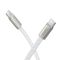 Кабель HOCO X125 Exceso 60W charging data cable C to C White (6942007671699)