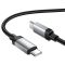 Кабель HOCO X117 Star 60W charging data cable C to C Black (6942007652582)
