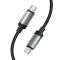 Кабель HOCO X117 Star 60W charging data cable C to C Black (6942007652582)