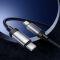 Кабель HOCO X117 Star 60W charging data cable C to C Black (6942007652582)