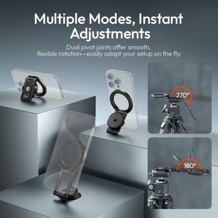 Тримач для телефону Ulanzi MA50 Uka Magnetic Phone Holder Black (M039)