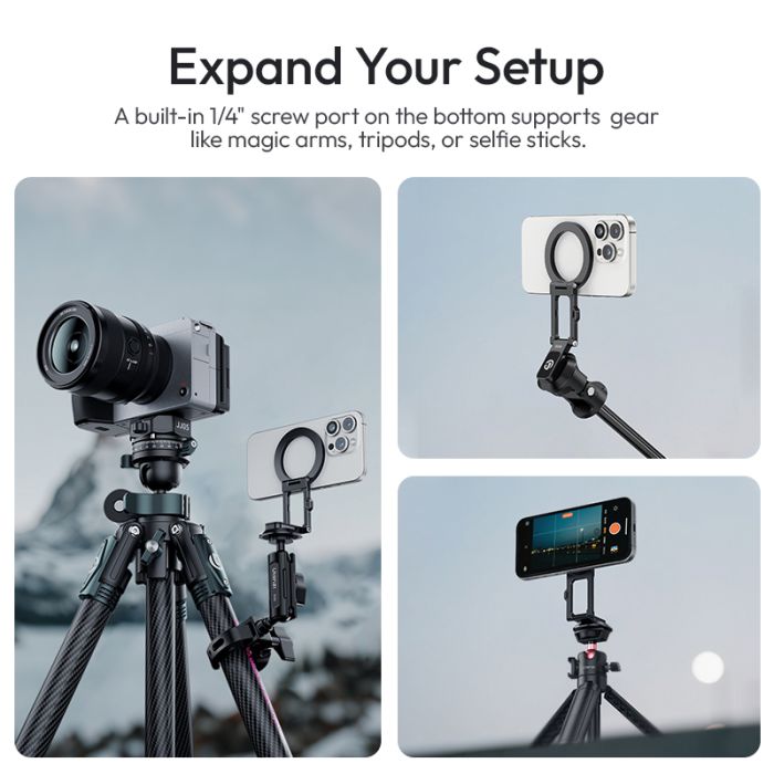Тримач для телефону Ulanzi MA50 Uka Magnetic Phone Holder Black (M039)