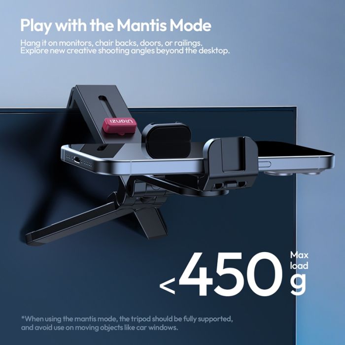 Тримач для телефону штатив Ulanzi MA89  MagLock Phone Holder Tripod Black (T169)