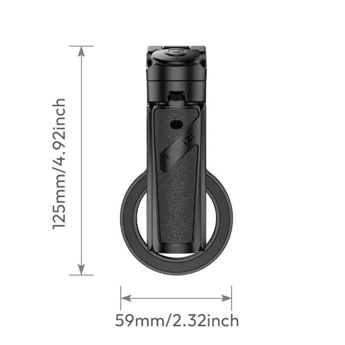 Селфі-монопод Ulanzi JJ03 3-in-1 Magnetic Phone Tripod with Remote Control Black (T090)