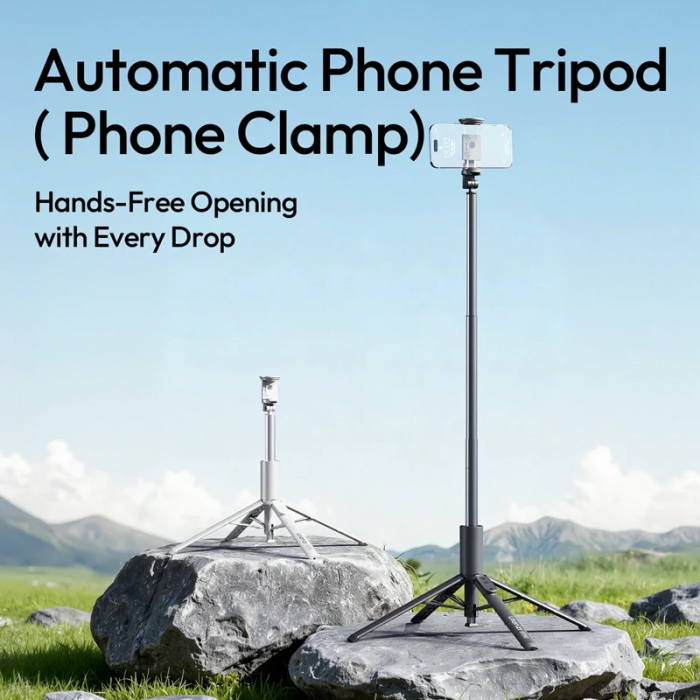 Селфі-монопод Ulanzi Ulanzi MT86 Automatic Phone Tripod(Phone Clamp,Black) (S023)