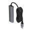 USB-хаб ACEFAST J17 USB-A  4-in-1 HUB Metal Gray (6974316285922)
