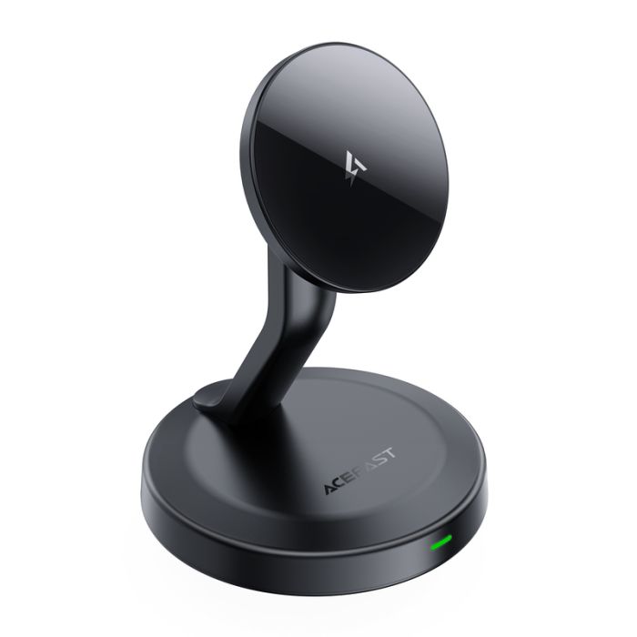 Бездротовий мультизарядний пристрій ACEFAST E26 desktop mobile phone wireless charging holder Black (6974316284819)
