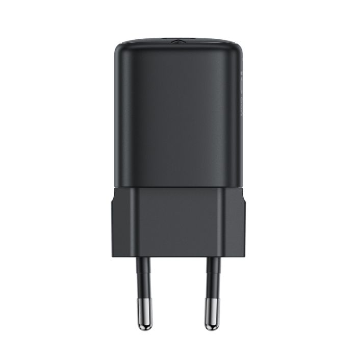 Мережевий зарядний пристрій ACEFAST A136 PD40W mini GaN USB-C fast charger Black (6974316286233)