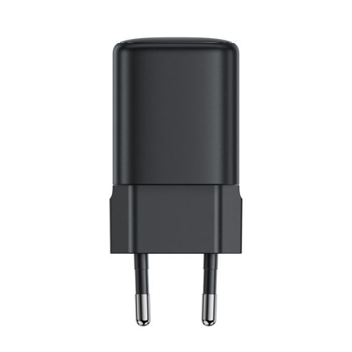 Мережевий зарядний пристрій ACEFAST A136 PD40W mini GaN USB-C fast charger Black (6974316286233)