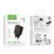 Мережевий зарядний пристрій HOCO C157A Smart PD30W+QC3.0 multi-protocol charger(EU) Black (6942007663847)