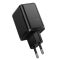 Мережевий зарядний пристрій HOCO C157A Smart PD30W+QC3.0 multi-protocol charger(EU) Black (6942007663847)