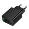 Мережевий зарядний пристрій HOCO CS91A Leader single-port charger(EU) Black (6942007670975)