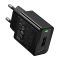 Мережевий зарядний пристрій HOCO CS91A Leader single-port charger(EU) Black (6942007670975)