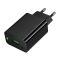 Мережевий зарядний пристрій HOCO CS92A Leader single port QC3.0 charger(EU) Black (6942007671033)