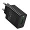 Мережевий зарядний пристрій HOCO CS92A Leader single port QC3.0 charger(EU) Black (6942007671033)
