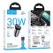 Автомобільний зарядний пристрій HOCO NZ16 Rigorous single port PD30W car charger set(C to C) Metal Grey (6942007644730)