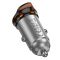 Автомобільний зарядний пристрій HOCO NZ16 Rigorous single port PD30W car charger Metal Grey (6942007644716)