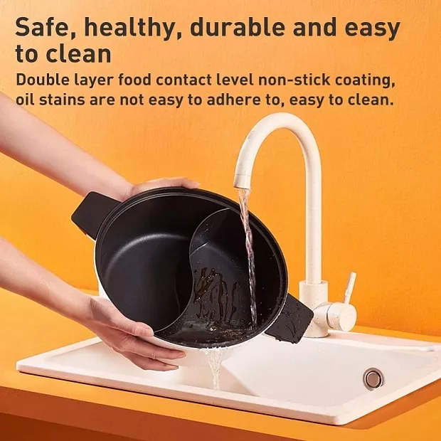 Двосекційна каструля Xiaomi ZHIWUZHU Mandarin duck pot (Mijia induction cooker special) (ZGYY001ACM)