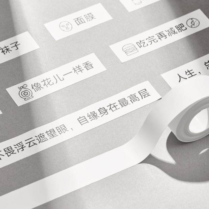 Термопринтер для друку наклейок Xiaomi Mi Home Label Printer Set (MJBQDYJ1‑WC)