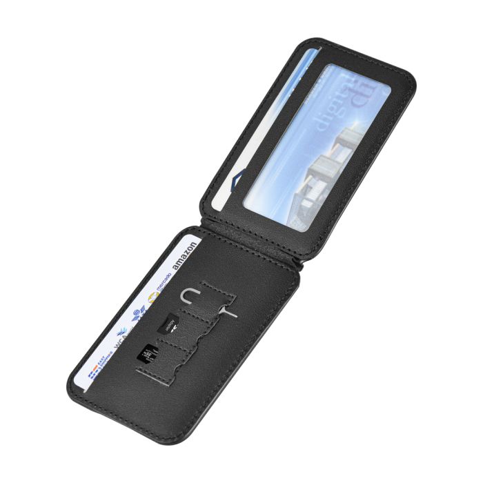 Картхолдер WIWU Mag Wallet Pro MW-003 Kevlar Black (6977703652895)