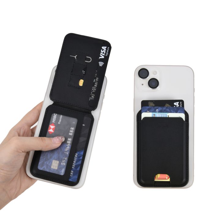 Картхолдер WIWU Mag Wallet Pro MW-003 Kevlar Black (6977703652895)