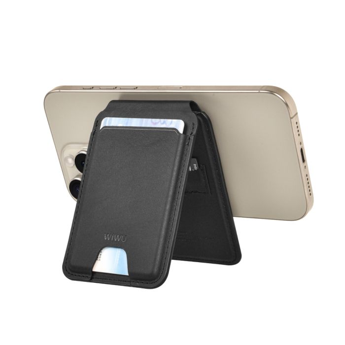 Картхолдер WIWU Mag Wallet FM MW-005 Black (6977703650488)