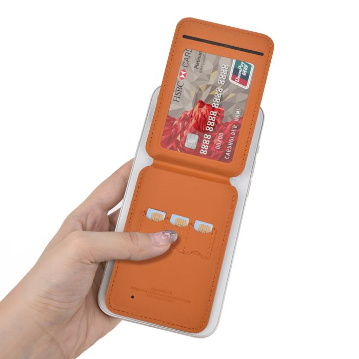 Картхолдер WIWU Mag Wallet FM MW-005 Brown (6977703650495)