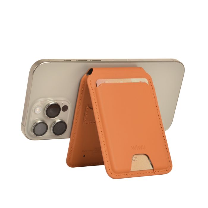 Картхолдер WIWU Mag Wallet FM MW-005 Brown (6977703650495)
