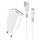 Мережевий зарядний пристрій з кабелем WUW-T82 Single USB home charger set micro (6972573336388)
