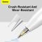 Змінні наконечники для стилуса Baseus Smooth Writing Capacitive Stylus Tips Moon White（2pcs） (P80015906213-00)