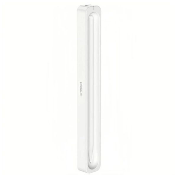 Кейс для зарядки стилуса Baseus Smooth Writing Stylus Wireless Charging Case Moon White (With Simple Charging Cable Type-C 3A 0.3m) (P80015907213-00)