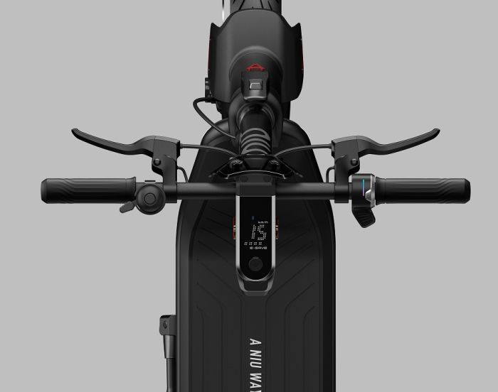 Електросамокат NIU KQi3 MAX Space Gray 9,5", 450(900)W, 13Ah, 65km, 25km/h, 25%, App, 21 kg (K3T331B3E11)
