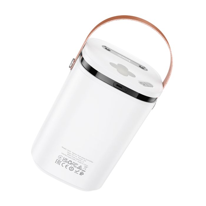 Зволожувач повітря HOCO HX35 Mist 2L double spray humidifier White (6942007674577)