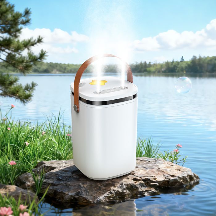 Зволожувач повітря HOCO HX35 Mist 2L double spray humidifier White (6942007674577)